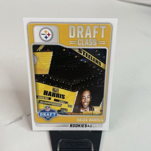 2021 Panini Rookies & Stars - Draft Class #DC-12 Najee Harris (RC) Steelers - Picture 1 of 4